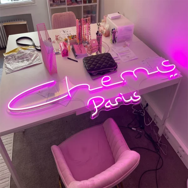 Custom Neon Led Sign Personalised Neon Light Room Decoration DIY Wedding Party Birthday Store Business Name Design - Image 3